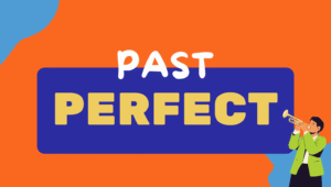 Past Perfect Tense grammar concept with examples and timeline illustration